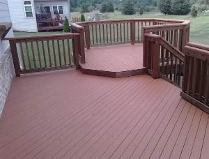 painting contractor Lake Orion before and after photo 1718053653526_after_deck1